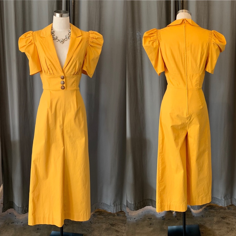 C/MEO Subscribe Jumpsuit Marigold - Picture 5 of 7
